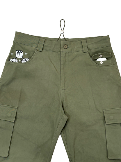 High Roller Cargo Pants Green