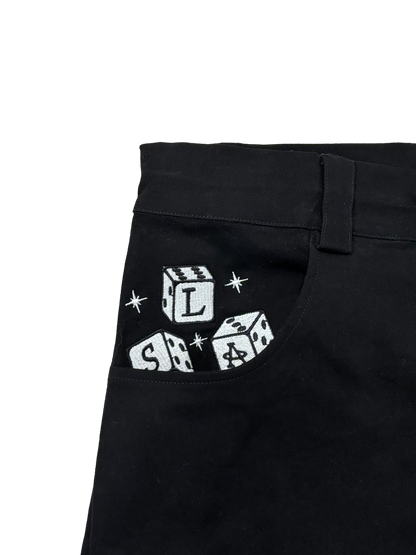 High Roller Cargo Pants Black