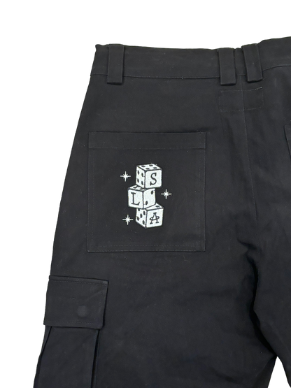 High Roller Cargo Pants Black