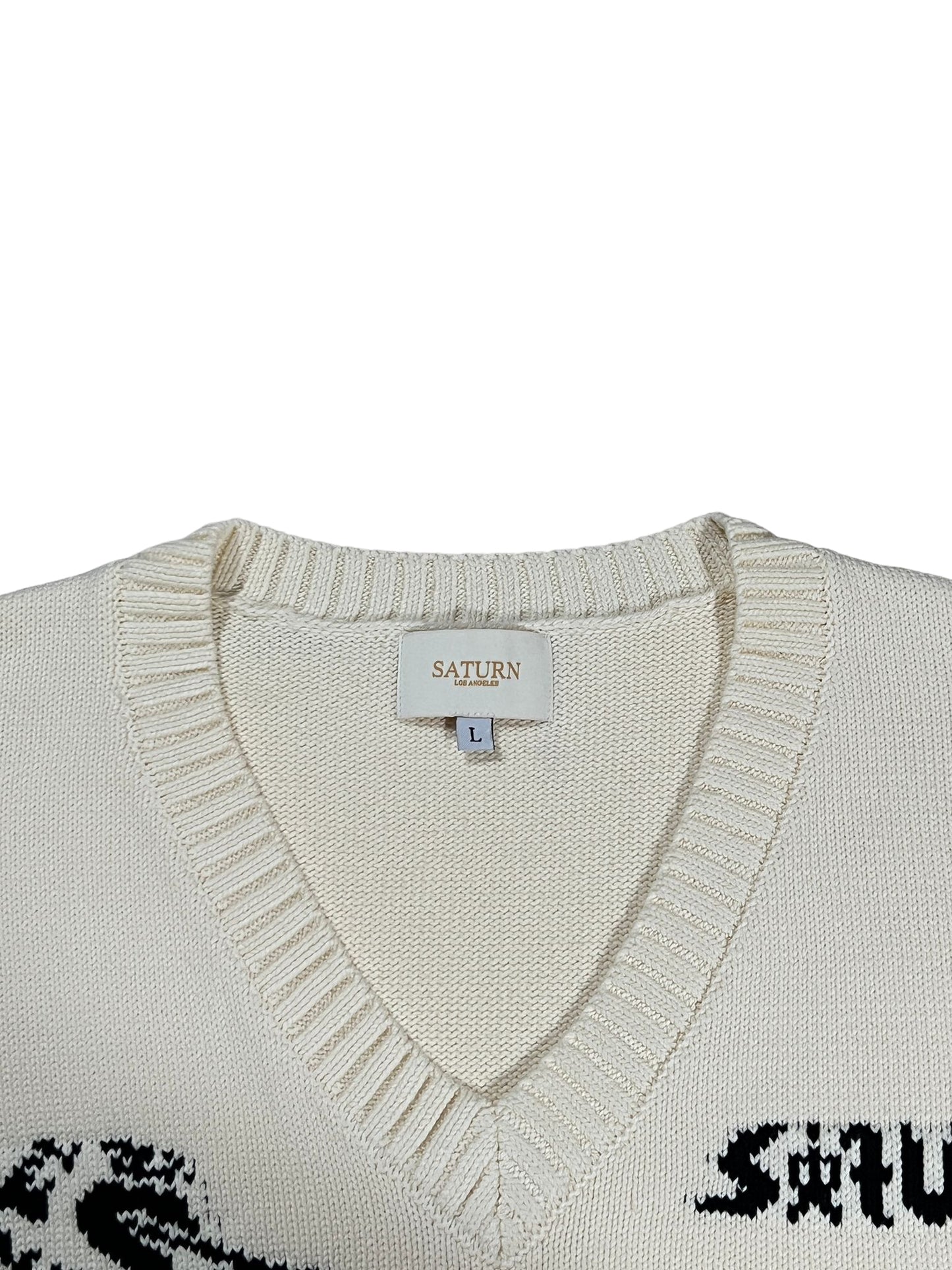 Discobolus Sweater Vest "Cream"