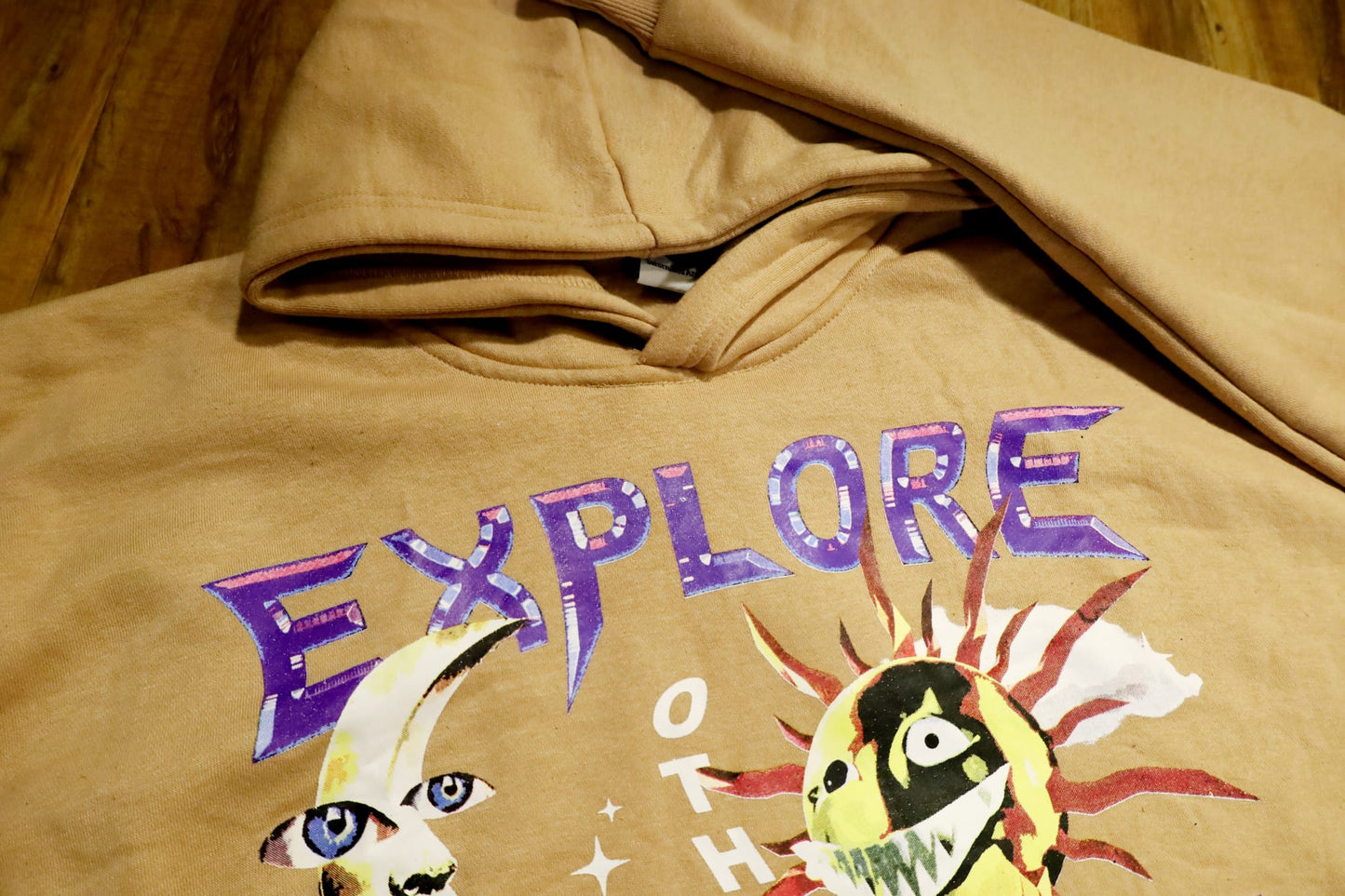 Explore Other Planets Hoodie Coffee