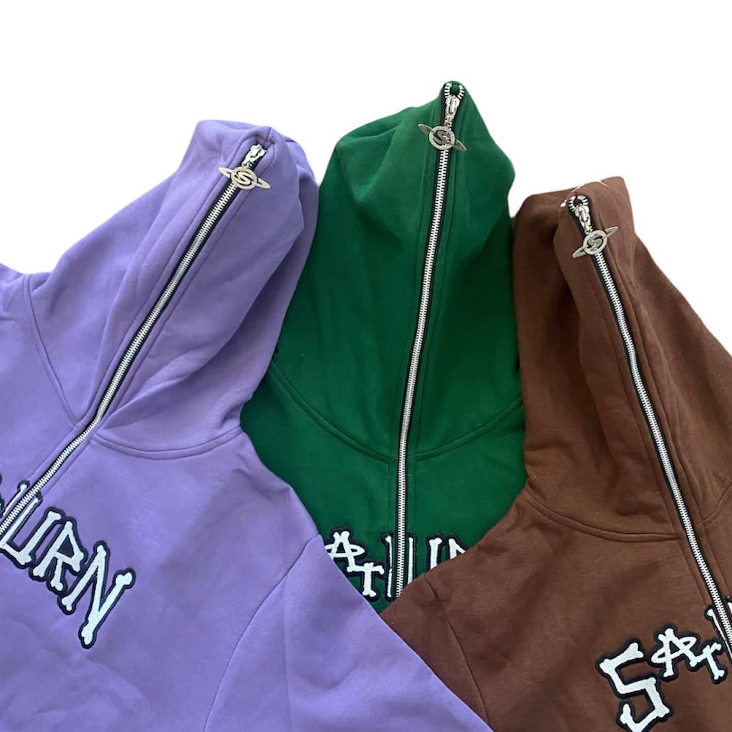 Bones 3.0 Full-Zip Hoody Brown