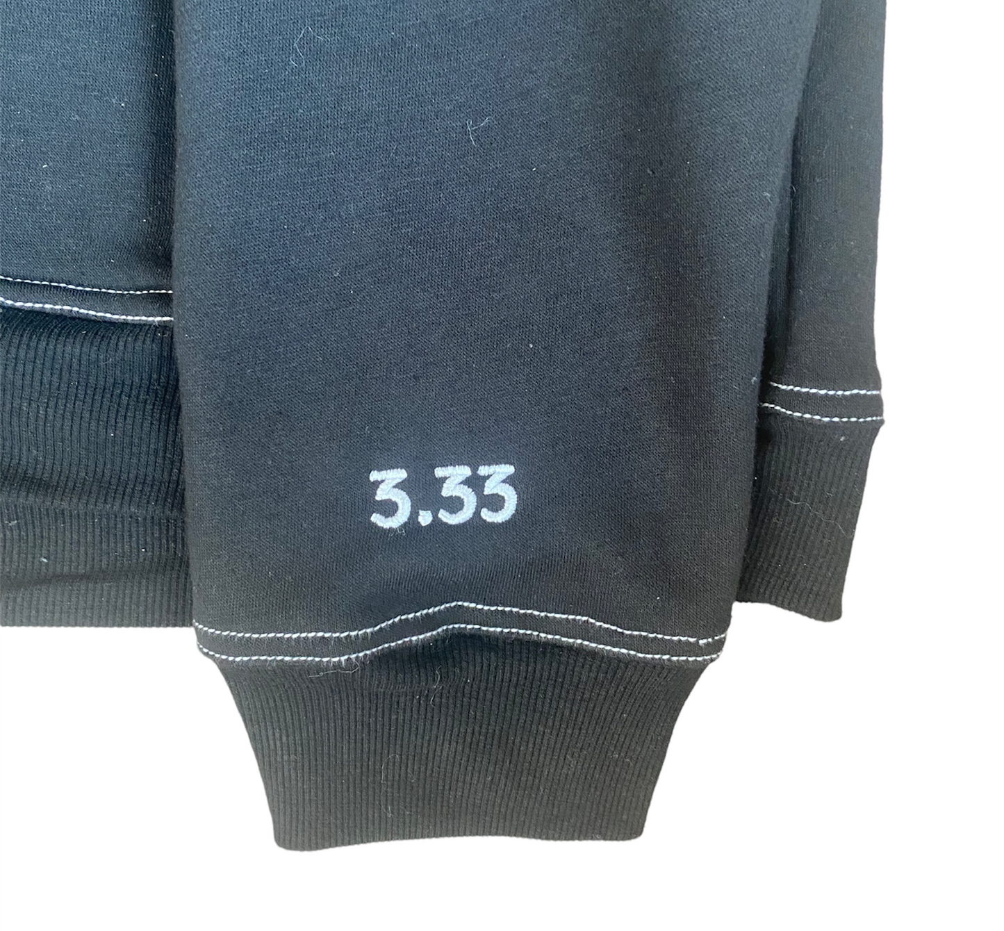 Bones 3.33 Full-Zip Hoody Black